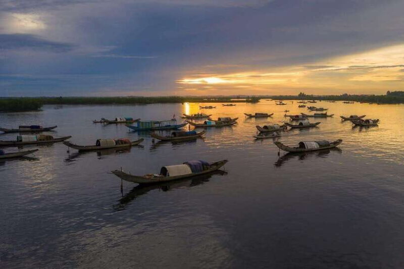 Hue City: Tam Giang Lagoon Sunset Cruise Tour With Dinner - Itinerary Highlights of the Tour