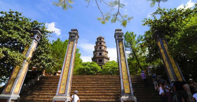 Hue: Royal Tombs, Pagoda, Perfume River by Dragon Boat & Car - Tu Duc Tomb