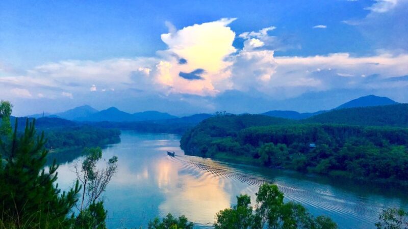Hue: Sunset at Tam Giang Lagoon - The Beauty of Tam Giang Lagoon