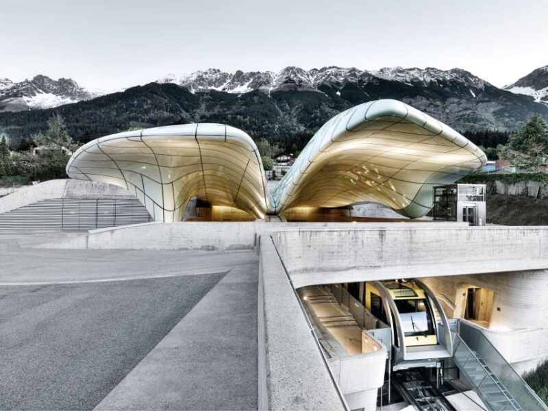 Hungerburg: Roundtrip Funicular Tickets From Innsbruck - Funicular Ride Experience