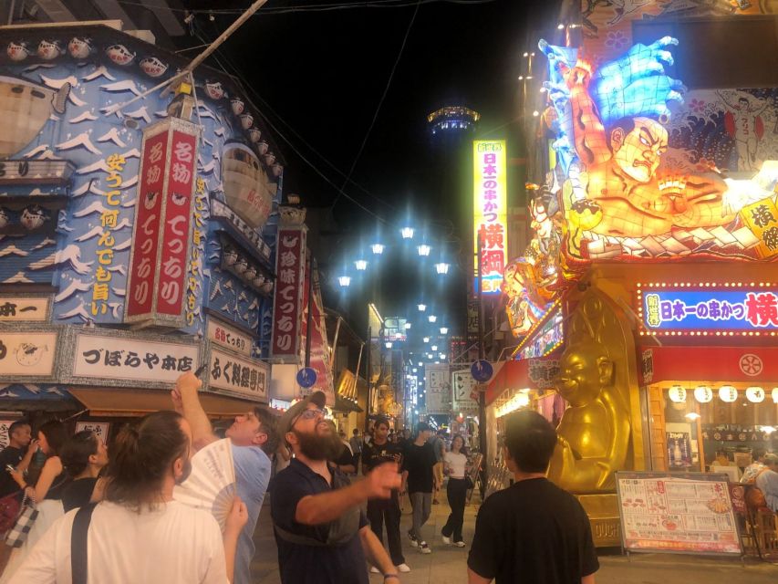 Hungry Osaka Street Food Tour (15 Dishes) Feast Like A Local - Guided Food Tour