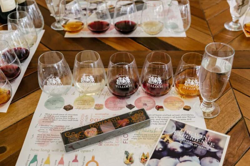 Hunter Valley: Tulloch Wine Tasting and Chocolate Pairings - An Authentic Hunter Valley Experience
