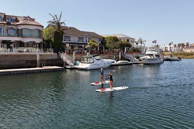 Huntington Harbour Stand Up Paddleboard Tour - Key Points