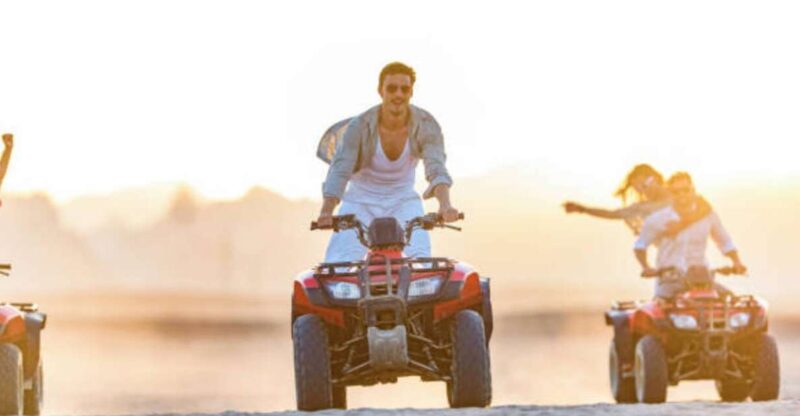 Hurghada: ATV Quad, Parasailing, Jetboat & Watersports - Thrill of Quad Biking