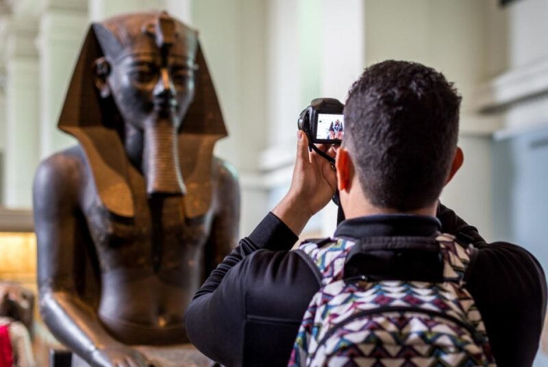 Hurghada: Camel Ride Along Pyramids of Giza & Cairo Museum - Itinerary Highlights