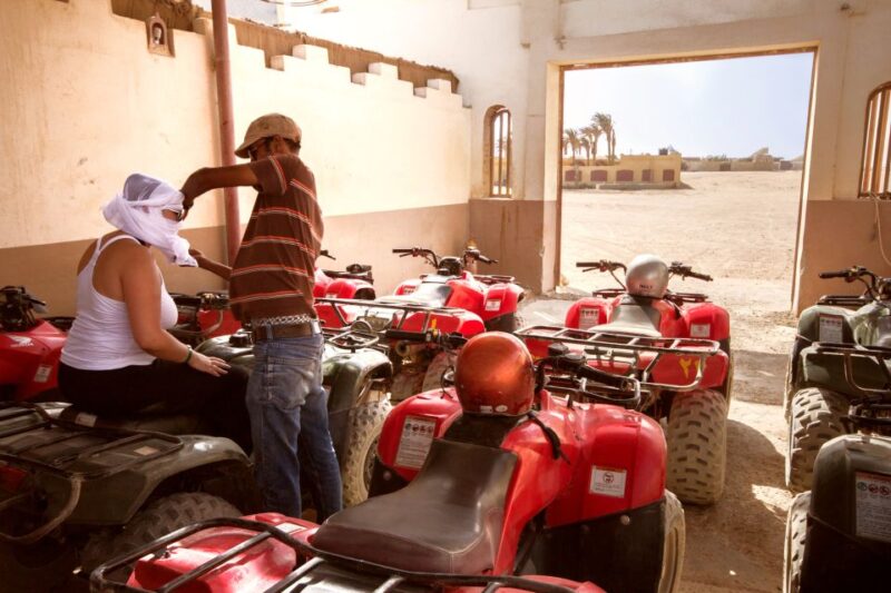 Hurghada: Desert Quad Bike Camel Ride With Optional Gopro - Important Information and Restrictions