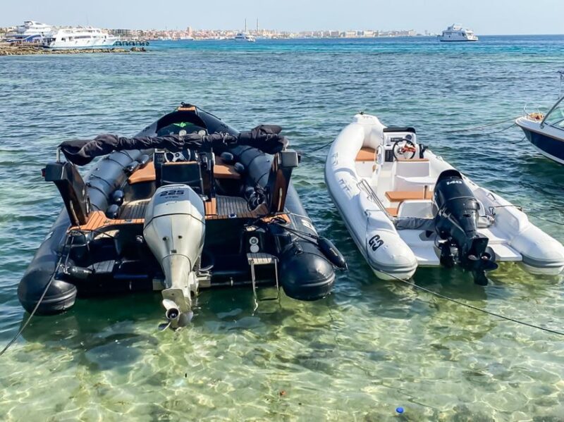 Hurghada: Orange Bay & Magawish Island Speedboat With Lunch - Inclusions and Amenities