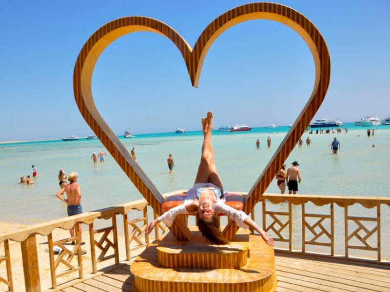 Hurghada: Premium Orange Island Snorkeling Cruise With Lunch - Itinerary and Transportation