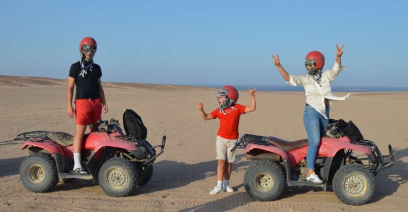 Hurghada: Quad Bike Safari, Camel Horse Ride, Dinner & Shows - Itinerary Highlights