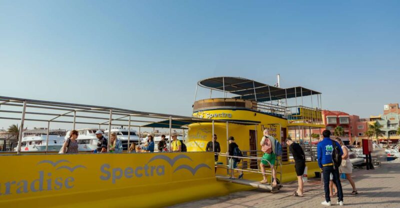 Hurghada: Semi-Submarine Boat Tour W/ Snorkeling & Transfer - Detailed Itinerary