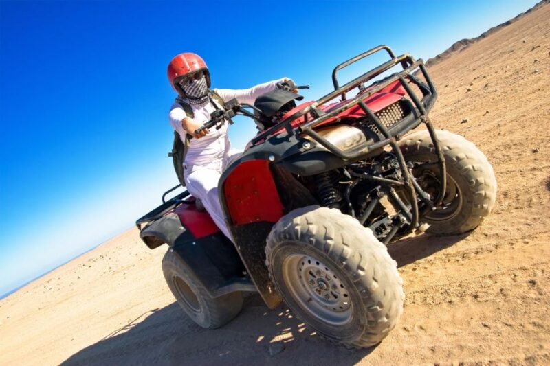Hurghada: Sunset ATV Quad Tour With Dinner and Show - Transportation Details