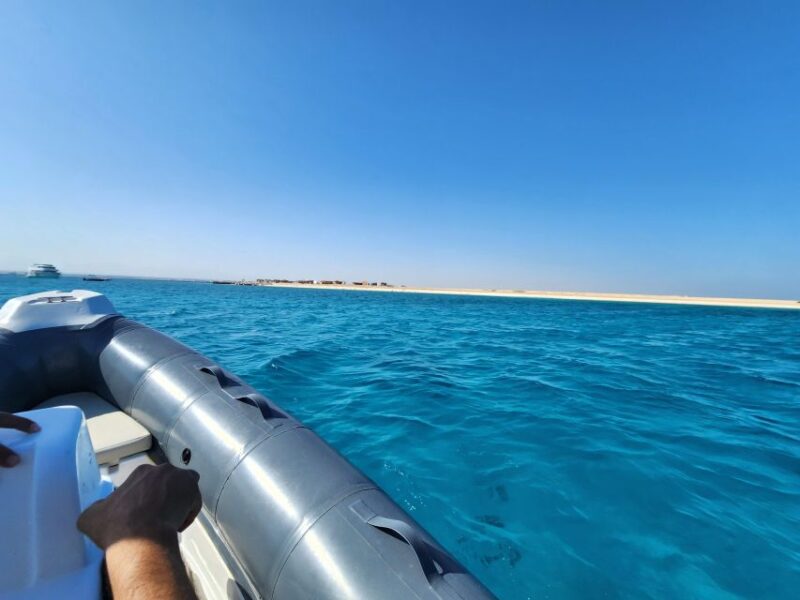 Hurghada: Three Hours on Magawish Island Tour by Speedboat - Itinerary Details