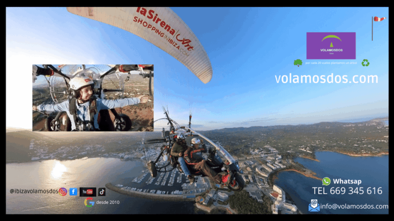 Ibiza: 25MIN Motorized Paragliding Flight Around the Island - Transportation and Meeting Point