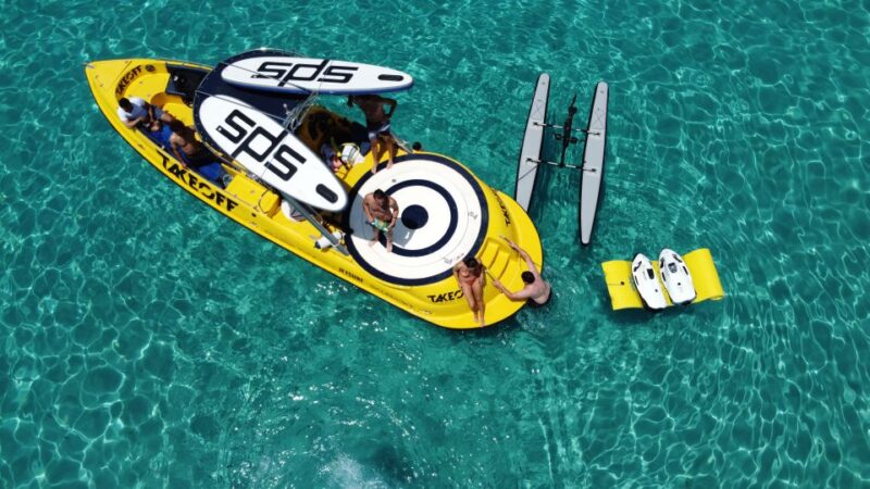 Ibiza: Beach and Cave Boat Tour With Luxury Water Toys - Highlights of the Tour