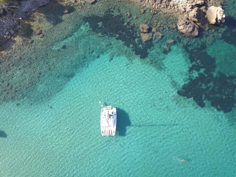 IBIZA: CATAMARAN CUEVAS CALA BASSA AND PLAYA CALA CONTE SUP PADDLE&SNORKEL - Key Points