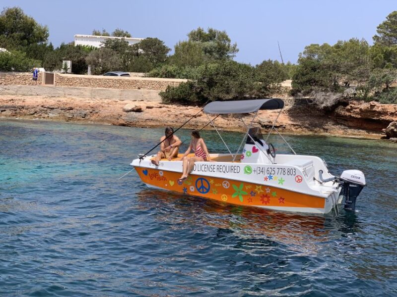 Ibiza: Discover the Best Coves in a Boat Driven by Yourself - Duration and Itinerary