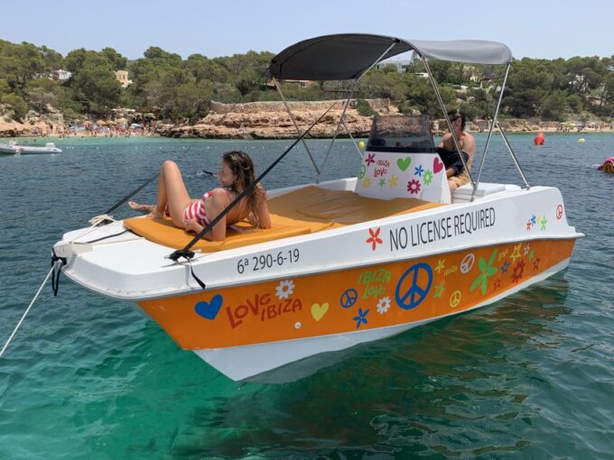 Ibiza: Discover the Best Coves in a Boat Driven by Yourself - Departing From Sant Antoni