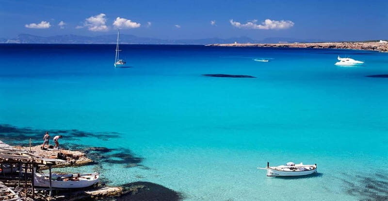 Ibiza: Formentera Boat Cruise with Paddle, Snorkel & Lunch - Key Points