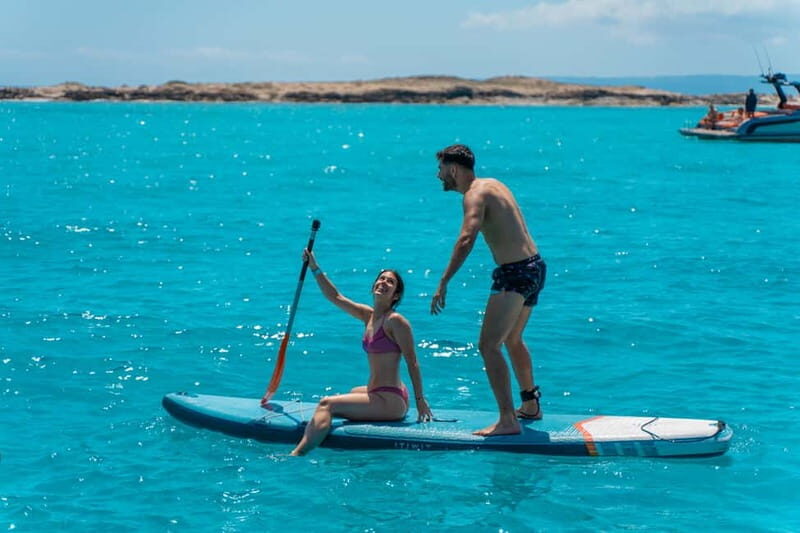 Ibiza: Formentera Boat Cruise with Paddle, Snorkel & Lunch - What to Expect on the Boat