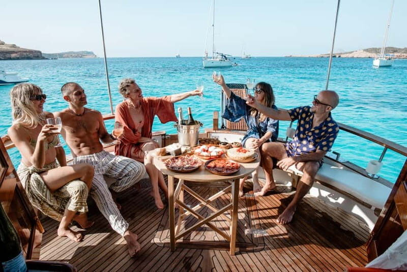 Ibiza: Full Day boat charter on Traditional Balearic Yacht - The Sum Up