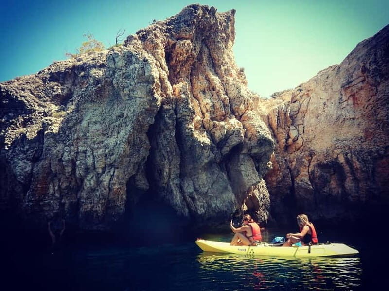 Ibiza: Guided Kayaking,caves,snorkel Tour - Key Points