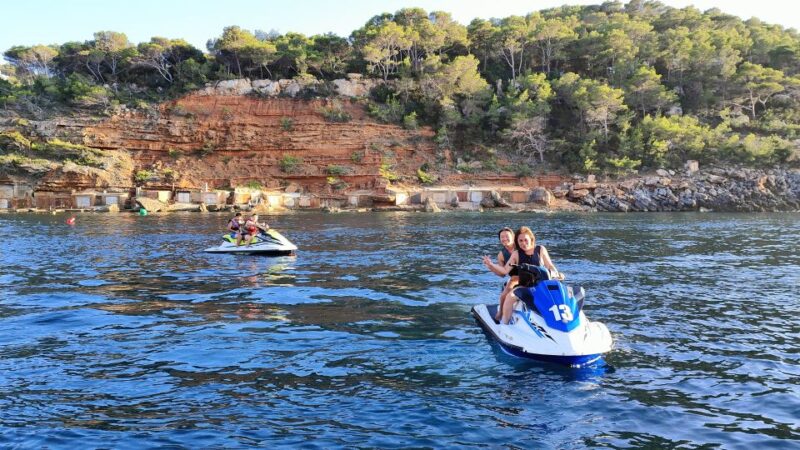 Ibiza Jet Ski Tour to Cala Salada From San Antonio - Itinerary and Experience