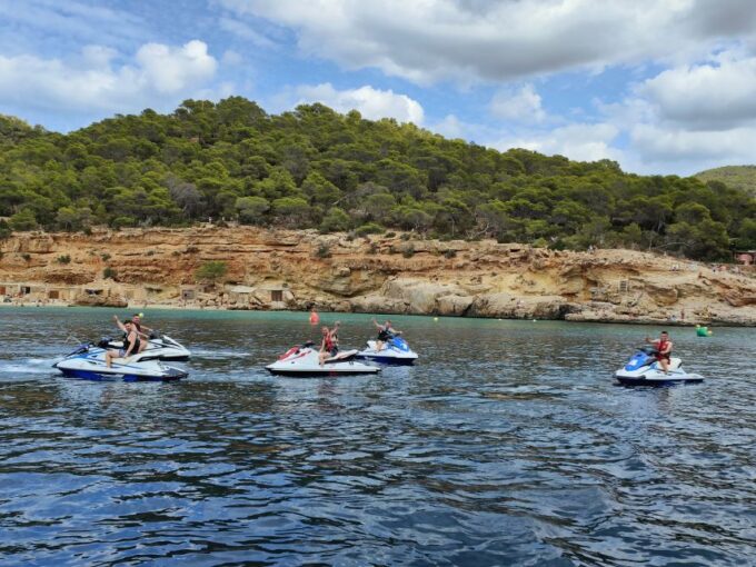 Ibiza Jet Ski Tour to Cala Salada From San Antonio - Frequently Asked Questions