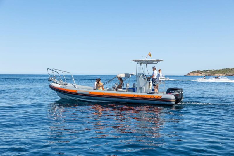 Ibiza North Coast: SpeedBoat to Portitxol + Snorkel & Paddle - Relaxation and Sea Breeze