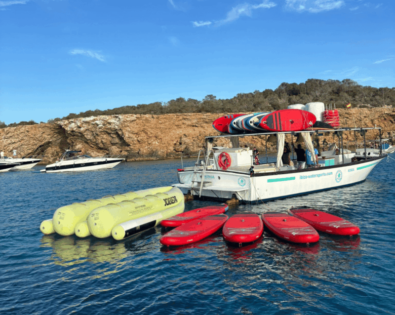 Ibiza: Private Boat Trip, Open Bar Tapas & Free Water Sports - Scenic Cruise Along Ibizas Coastline