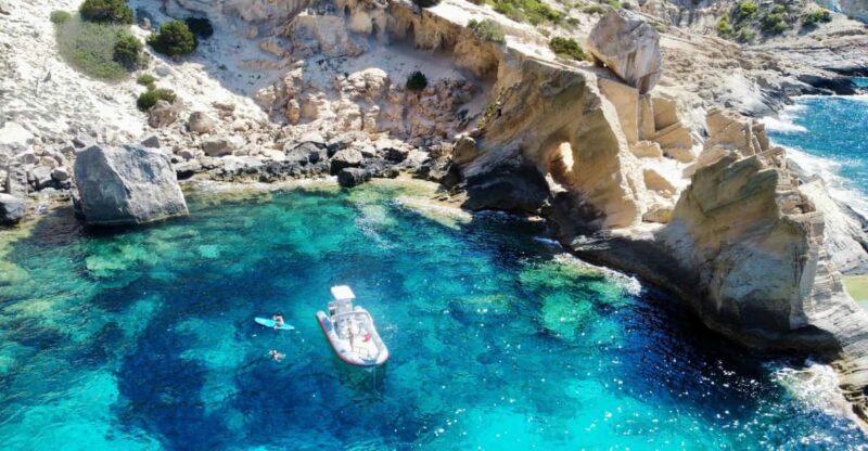 Ibiza: Private SpeedBoat to Es Vedra & Atlantis + Snorkel - Included Features