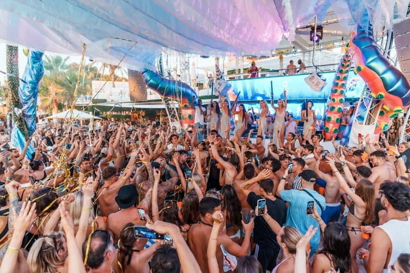 Ibiza Sunset Boat Party with 3hrs Open Bar + 3 Club Entries - Key Points