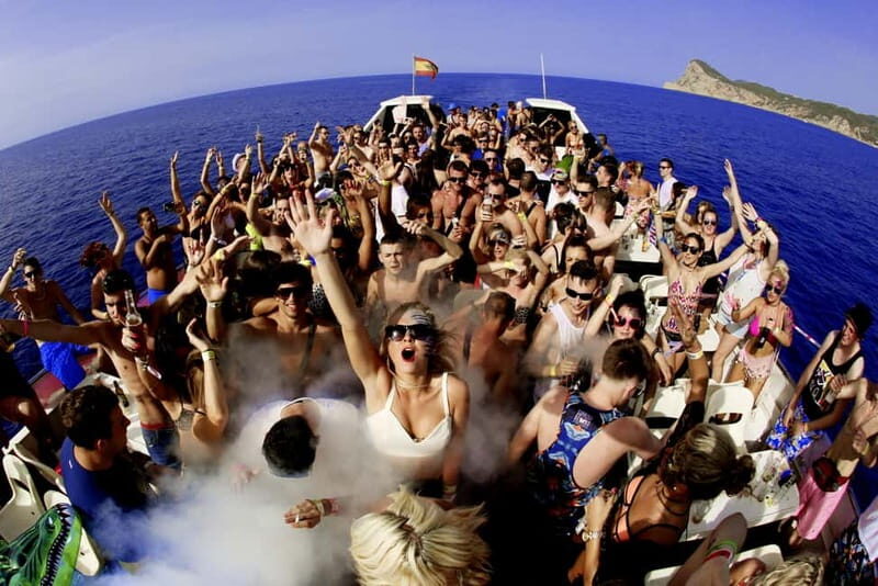 Ibiza Sunset Boat Party with 3hrs Open Bar + 3 Club Entries - What to Expect from the Ibiza Sunset Boat Party