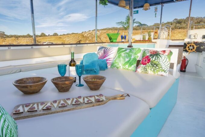 Ibiza: Sunset Boat Tour With Water Sports, Open Bar & Tapas - Frequently Asked Questions