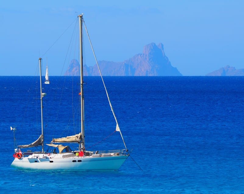 Ibiza to Formentera (Return); Day Charter on a Sailing Yacht - Booking and Availability