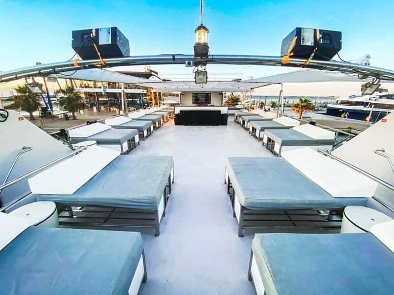 Ibiza: VIP Catamaran Party with Premium Open Bar, Paella and Club Ticket - Food & Drinks