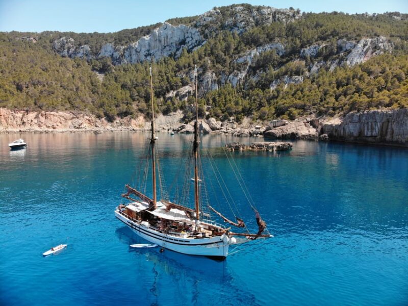 Ibiza Wooden Sail Boat Trip to Formentera - Itinerary and Activities