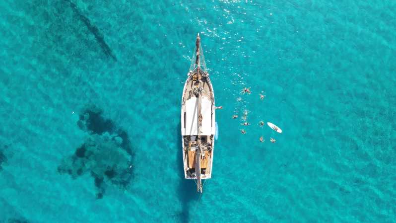 Ibiza Wooden Sail Boat Trip to Formentera - Inclusions