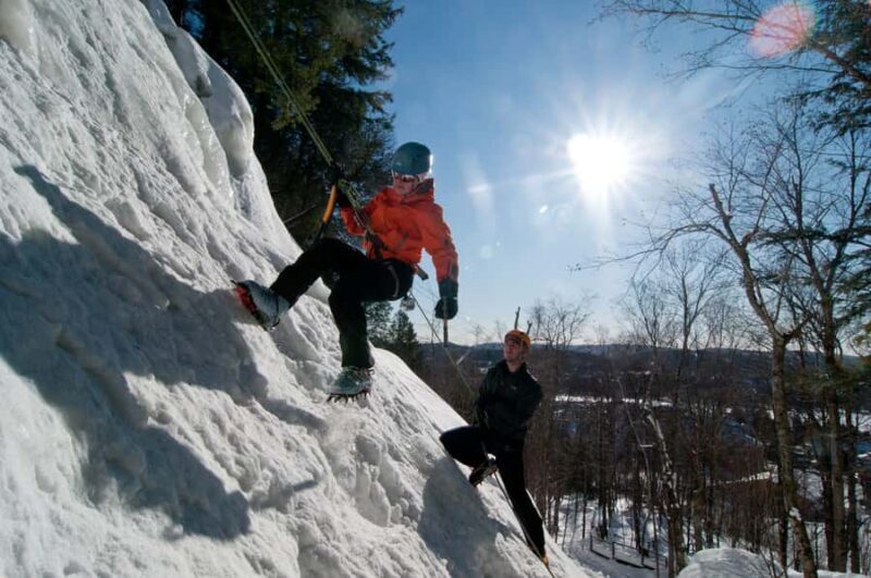 Ice Climbing Initiation in Mont-Tremblant - What’s the Climbing Like?
