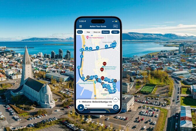 Icelands Reykjavik Self Guided Walking Audio Tour - Key Points