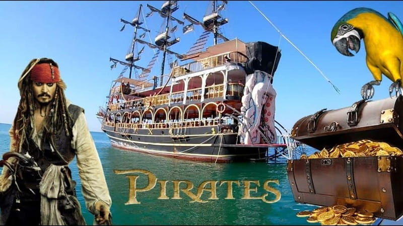 Icmeler Pirate Boat Trip, Lunch Unlimited Drinks - What to Expect on the Icmeler Pirate Boat Trip