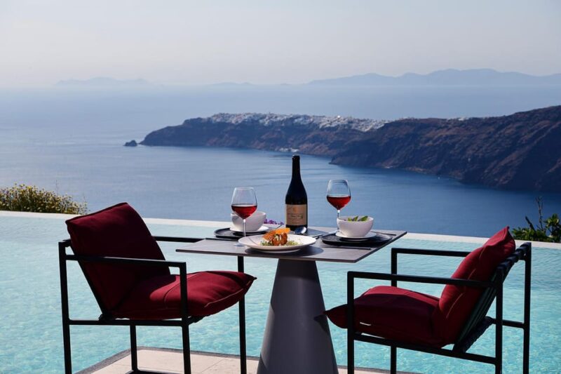 Imerovigli: Premium Wine Tasting With Caldera and Sea Views - Ambiance and Atmosphere