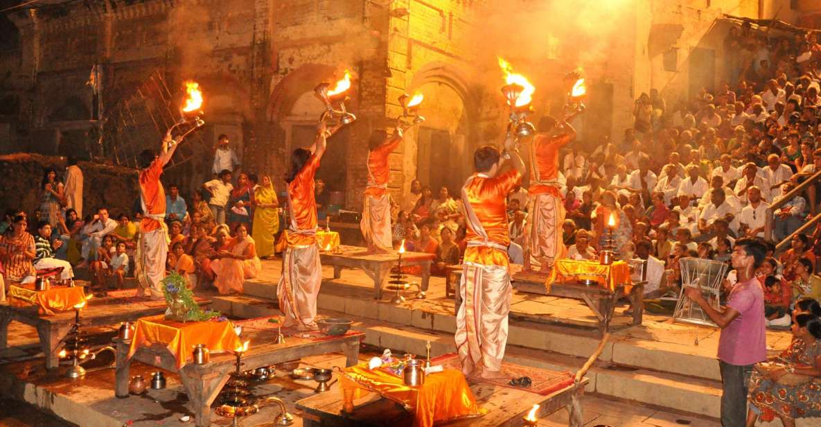 India: Evening Ganga Aarti With Dinner and Private Transfer - Key Points