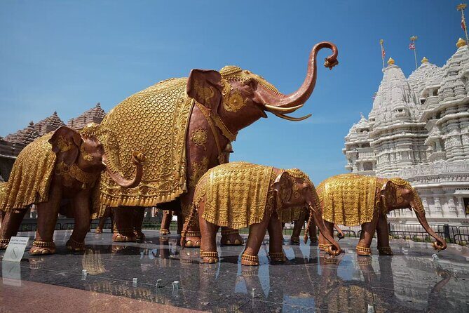 Indian Temple and Chinese Garden Tour - Exploring the Indian Temple: BAPS Swaminarayan Akshardham in New Jersey
