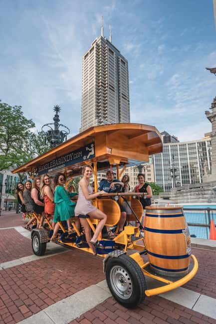 Indianapolis: Open-Air Pedal Pub Tour - Key Points