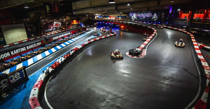 Indoor Karting Barcelona - Circuit Features