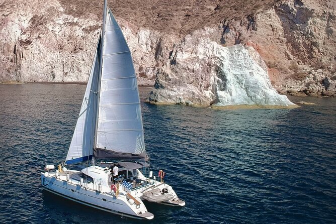 Infinity Blue Semi Private Sunset Cruise With Meal in Santorini - Transportation and Pickup