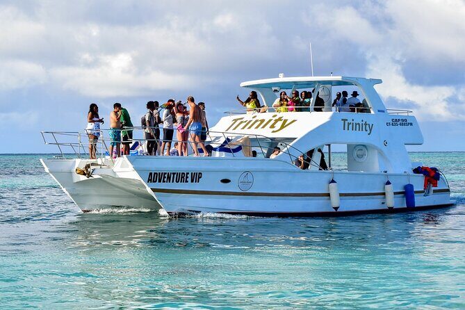 Infinity party boat in Punta Cana - An Authentic Punta Cana Catamaran Experience