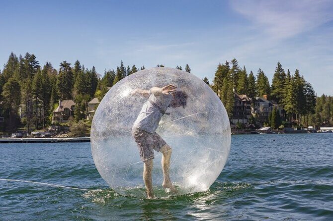 Inflatable Water Ball Rollers at Downtown OWA - What to Expect from the Inflatable Water Ball Experience