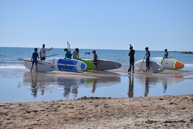 Initiation or Journey in Stand up Paddle (Sup) in El Campello (Alicante) - Navigating to the Meeting Point