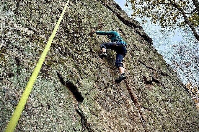 Intermediate Rock Climbing in Delaware Water Gap PA - The Sum Up